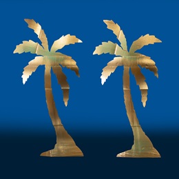 Glam Gold Palm Trees Kit (set of 2)