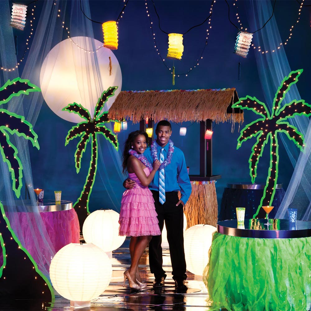tropical theme homecoming dress Complete Party in Paradise Deep Green