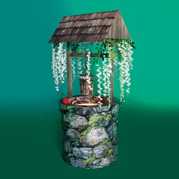Wishing Well With Apple Kit