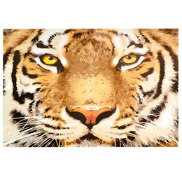 Tiger Tiger Burning Bright Mural Kit