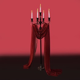 Draped in Disguise Candelabra Kit