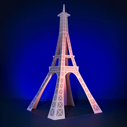 White Eiffel Tower Kit
