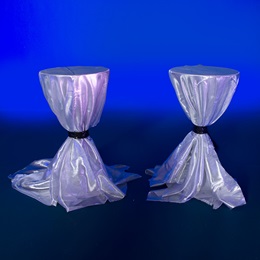 Glitz and Glitter Cocktail Tables Kit (set of 2)