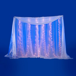 Lighted Fabric Waterfall Kit