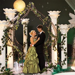 Under the Grecian Moon Archway and Columns Kit