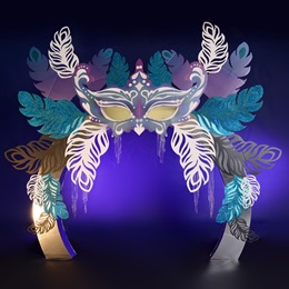 Feather Mask Finery Arch Kit