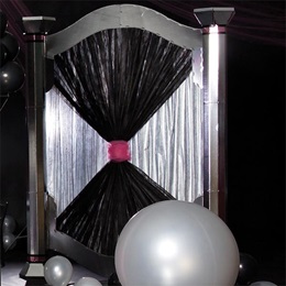 Black Bow Tie Partitions Kit (Set of Two)