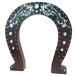 9 ft. x 8 ft. 8 in. Happy Trails Horseshoe Arch Kit