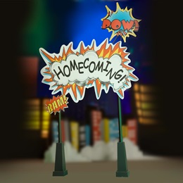 Blaze of Glory Homecoming Arch Kit