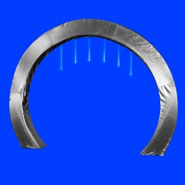 Silver Shower Opulent Arch Kit