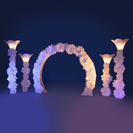 Dreams in Bloom Arch and Columns Kit (set of 4 columns)