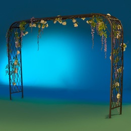 Garden Floral Fantasy Entrance Arch Kit