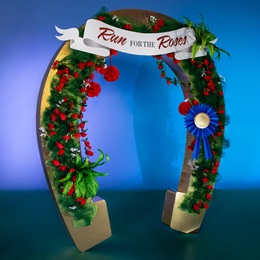 8 ft. 5 in. x 7 ft. 3 in. Run For the Roses Horseshoe Arch Kit