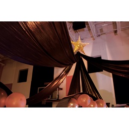 Grand Span Draped Fabric Stands Kit