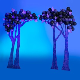 Utopian Arbor Large Purple Tree Arch Kit