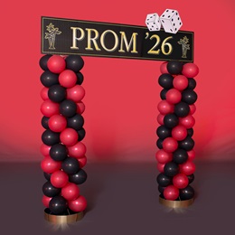 Calling Your Bluff Balloon Arch & Sign Kit