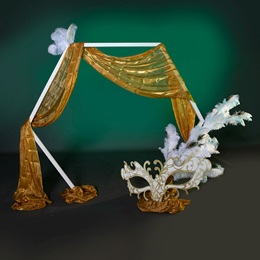 Perchance to Dream Arch With Right Feather Mask