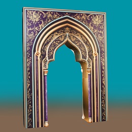 10 ft. x 7 ft. 5 in. Gateway to the Oasis Arabian Arch Kit