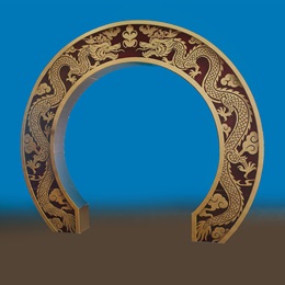9 ft. 1 in. x 10 ft. 8 in. Night of the Dragon Arch Kit