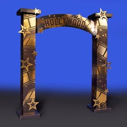 7 ft. 3 in. x 6 ft. 11 in. Starstruck Hollywood Arch Kit