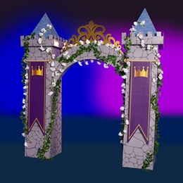 10 ft. 2 in. x 9 ft. 3 in. Regal Realm Castle Arch Kit