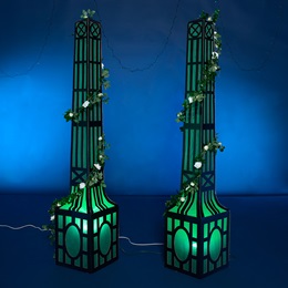 Lovestruck Lighted Trellis Kit (set of 2)