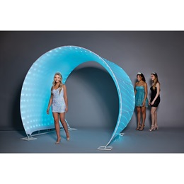 Color Changing Lighted Tunnel Arch