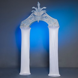 12 ft. x 7 ft. Dream Come True Columns With Arch Kit
