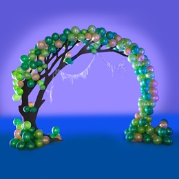 10 ft. x 13 ft. Balloons in Bloom Tree Archway Kit