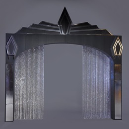 11 ft. 5 in. Crystal Cascades Archway Kit