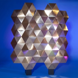 Geometric Gold Wall Kit