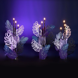 Wings of Light Candle Stands Kit (set of 3)