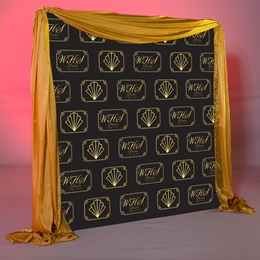 Gorgeous in Gold Step and Repeat Prom Wall Kit