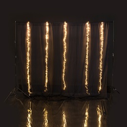 Flashes of Gold Lighted Backdrop Kit