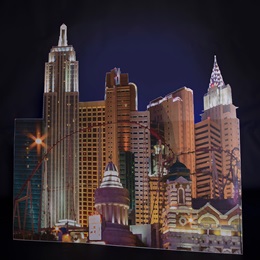 Night in the City Buildings Kit