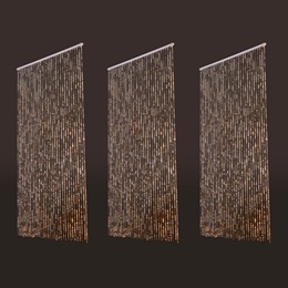Hanging Beaded Curtains Kit (set of 3)