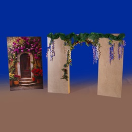 Tuscan Terrace Wall and Entryway Kit