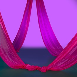 30 ft. Pleasing in Pink Ceiling Fabric Kit