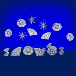 Diamond Solitaire Cutouts and Star Balloons Kit