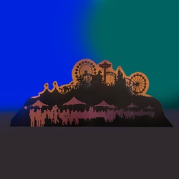 Carnival Rides Silhouette Kit