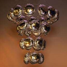Standout Silver Balloon Chandelier Kit
