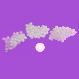 Pearls in the Sky Balloon Clouds (set of 3) and Moon Kit