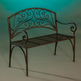 Metal Garden Bench Kit