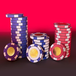 Ante In Poker Chips (set of 9) Kit