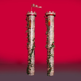 Medieval Castle Towers Kit (set of 2)