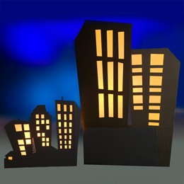 Secret Convention Left Side Buildings Kit