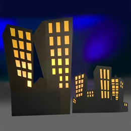 Secret Convention Right Side Buildings Kit