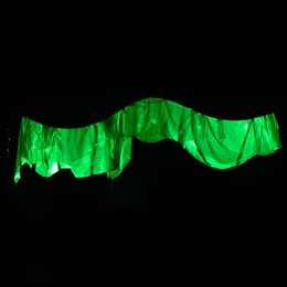 Twinkling Canopy Fabric Waves and Lights Kit