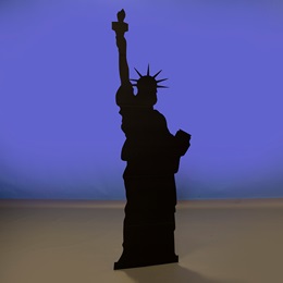 Liberty Statue Silhouette Kit