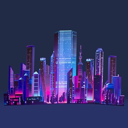 Large Metro Buildings Kit